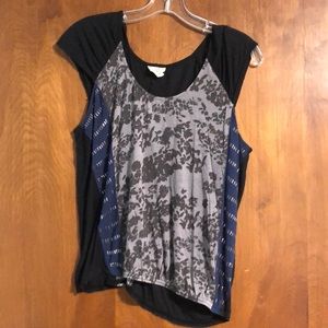 Free People soft shirt with embellishments